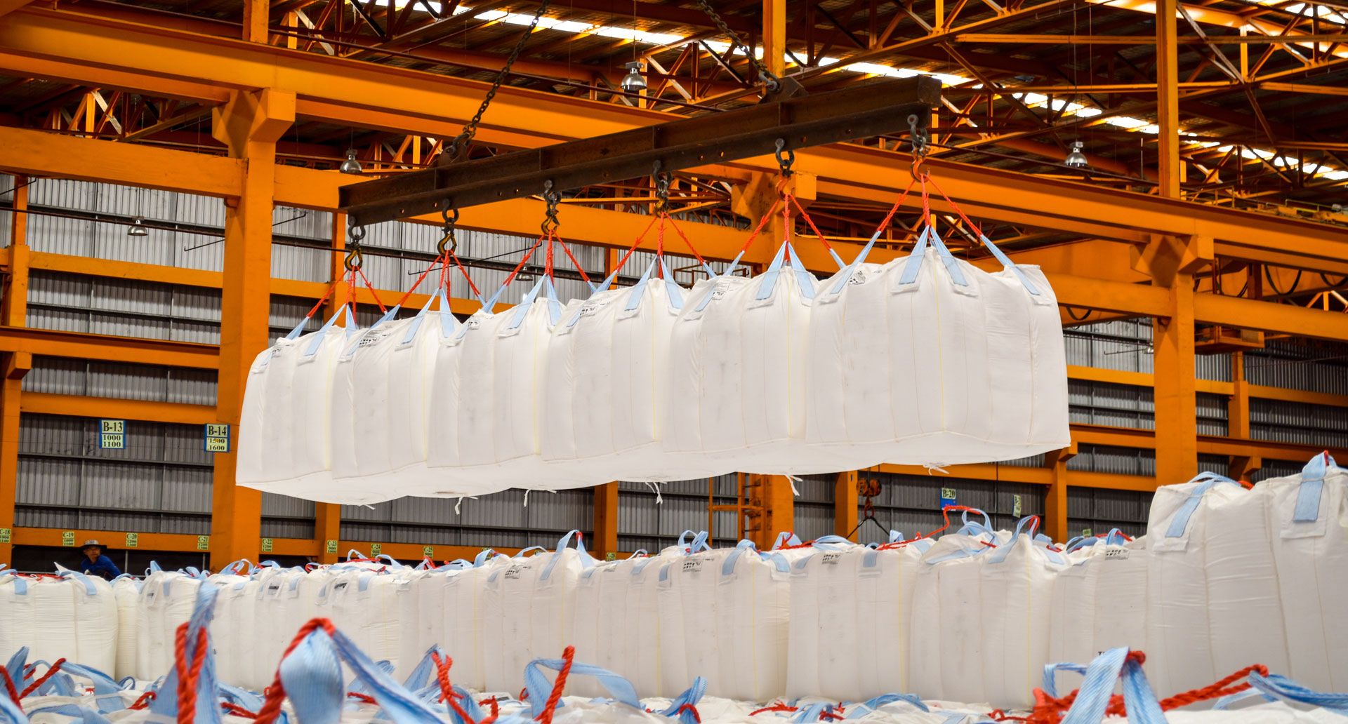 FIBC sewing line
